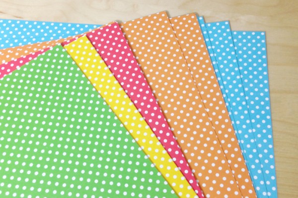 polka dot paper