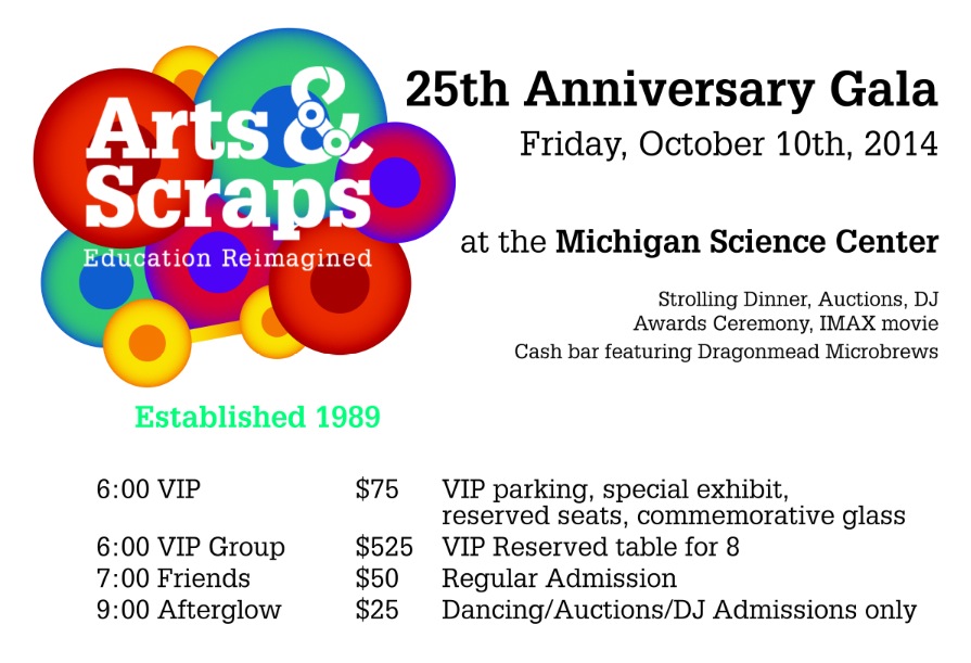 Arts and Scraps Gala 2014