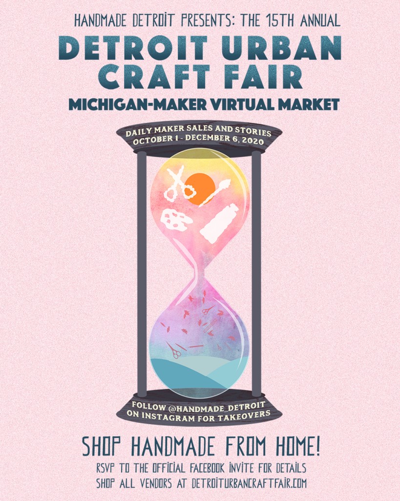 Handmade Detroit Detroit Urban Craft Fair is Now On…Line!